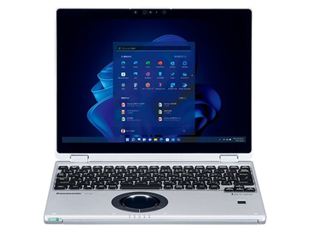 パナソニック　Let's note QV1 CF-QV1NDMCR [ブラック&シルバー]