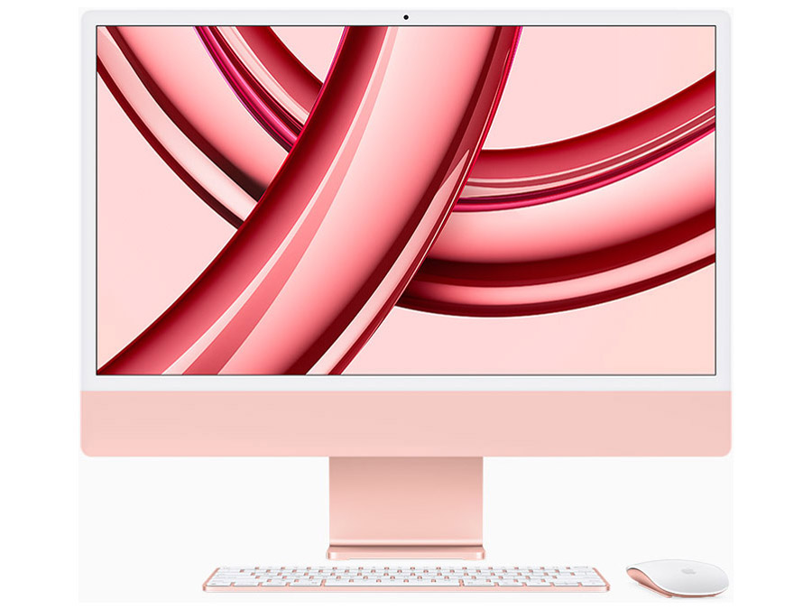 Apple　iMac 24インチ Retina 4.5Kディスプレイモデル MQRU3J/A [ピンク]
